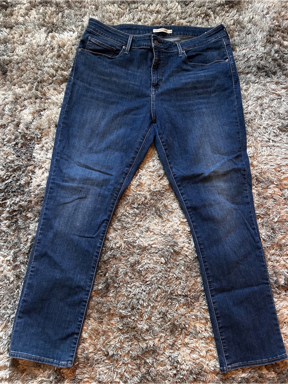 Levi’s Classic Mid Rise Skinny Jeans Size 18